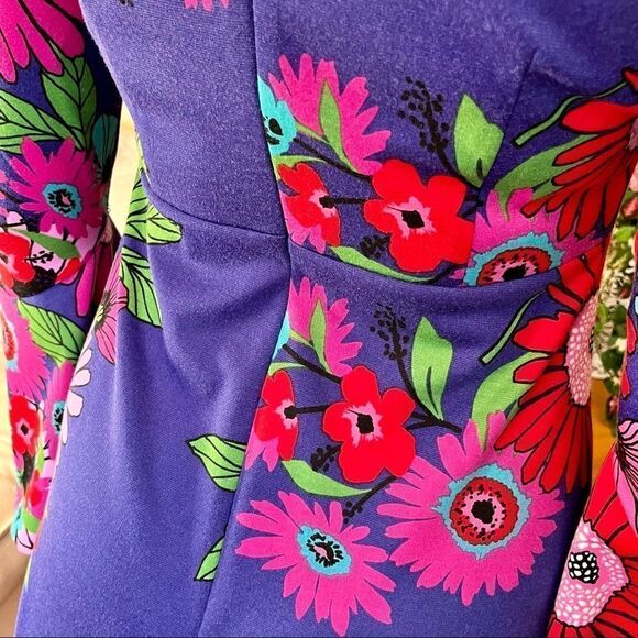 TRINA TURK TENDERNESS BELL SLEEVE DRESS 2 NWT - Picture 10 of 15